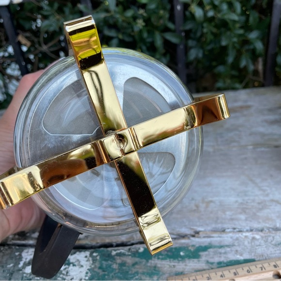 Cafe Copacabana Glass French coffee press gold - Picture 8 of 13